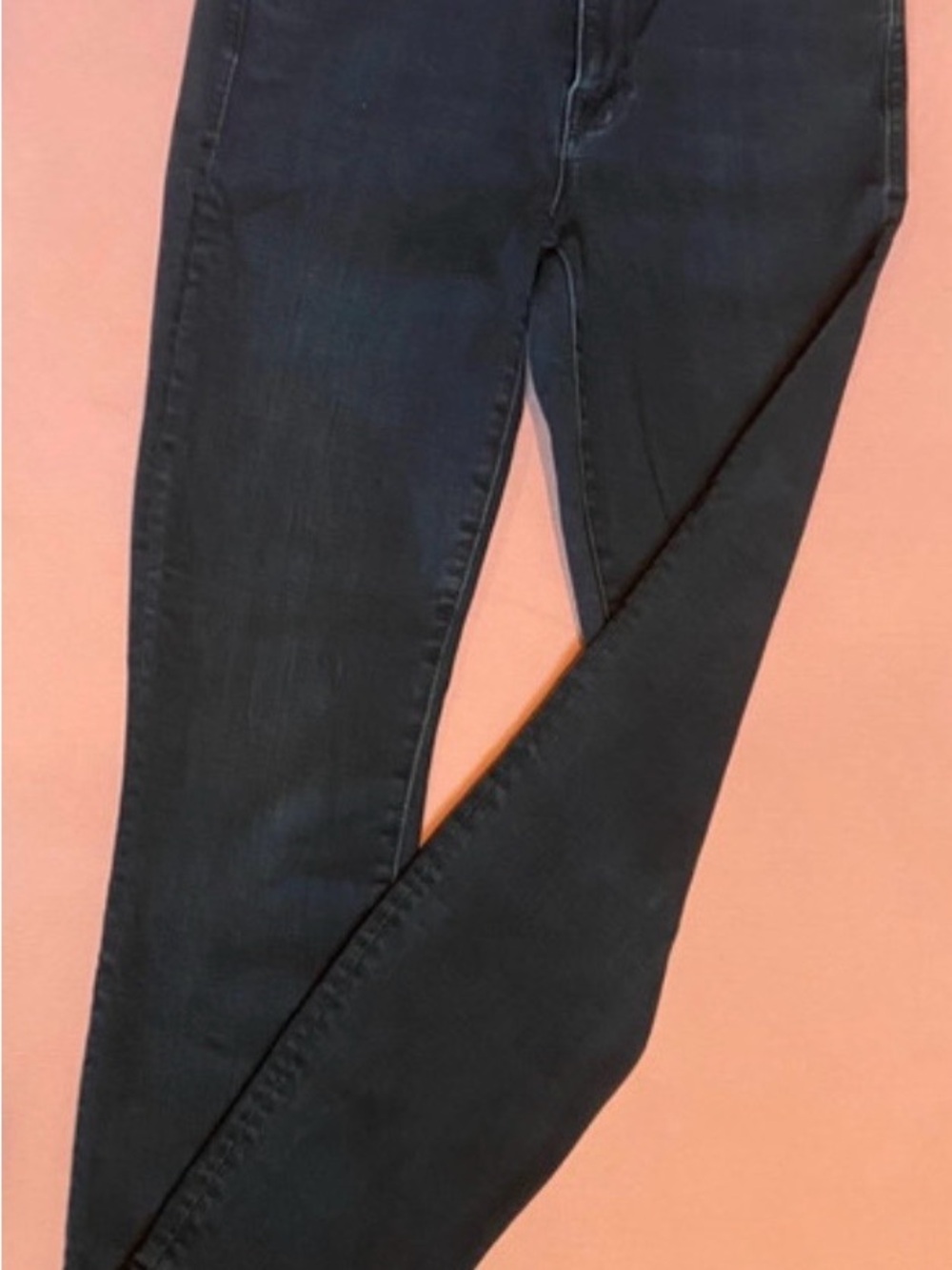 MOTHER Black Skinny Jeans